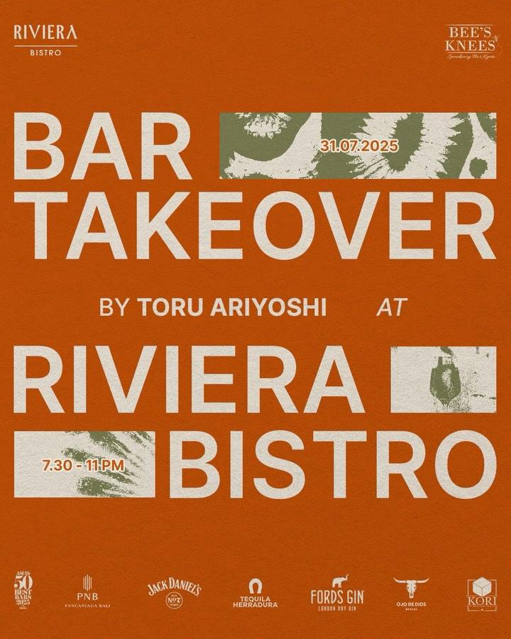 Bar Takeover at Riviera Bistro Berawa