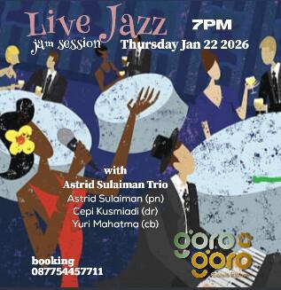 THURSDAY JAZZ at GORO GORO CAFE & KITCHEN