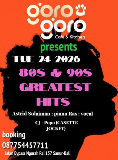 80S And 90S at GORO GORO CAFE & KITCHEN
