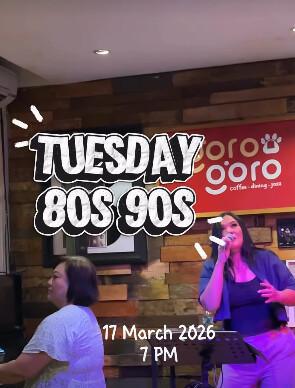 80S And 90S at GORO GORO CAFE & KITCHEN