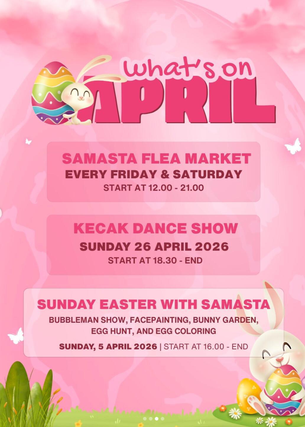 THIS MONTH at Samasta Lifestyle Village