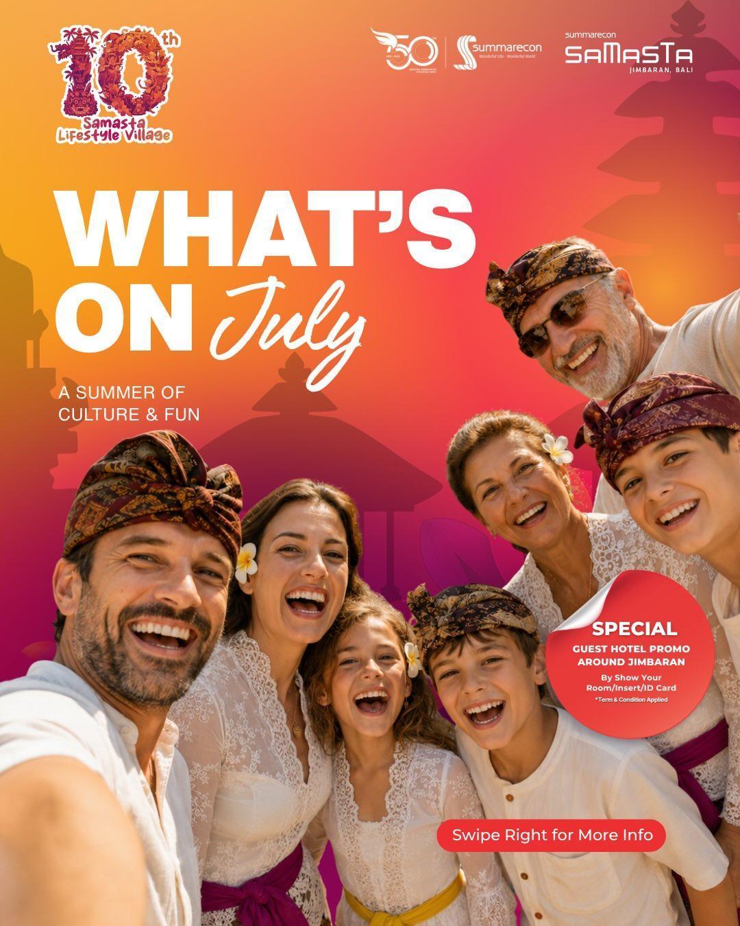 THIS MONTH at Samasta Lifestyle Village