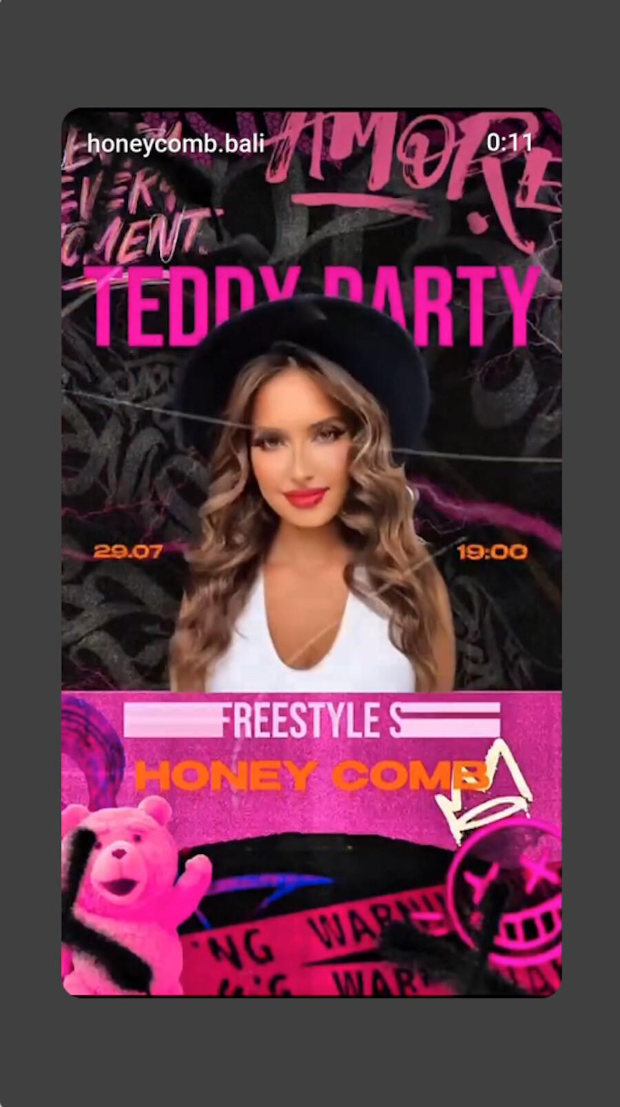 Teddy Party at Honeycomb Hookah & Eatery