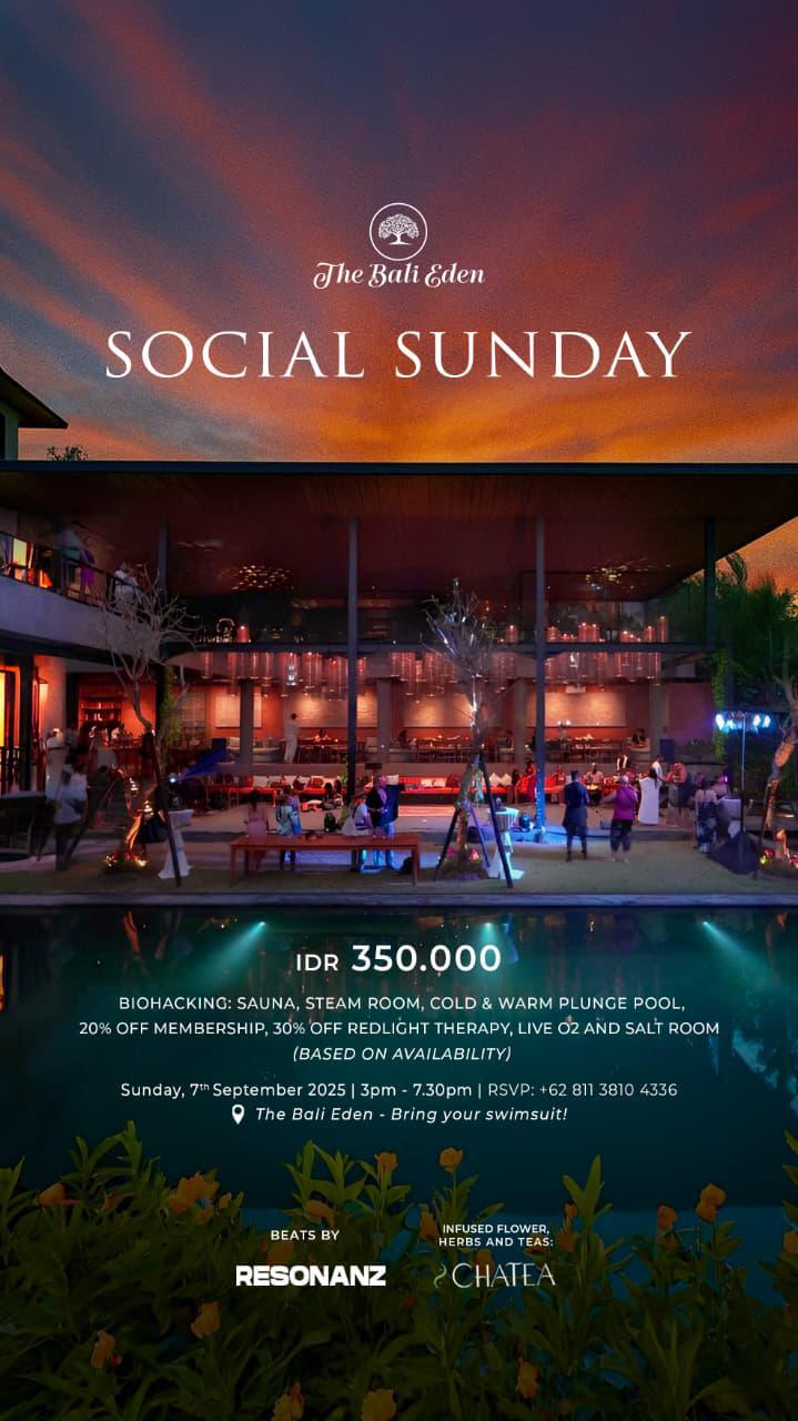  Social Sunday at The Bali Eden 