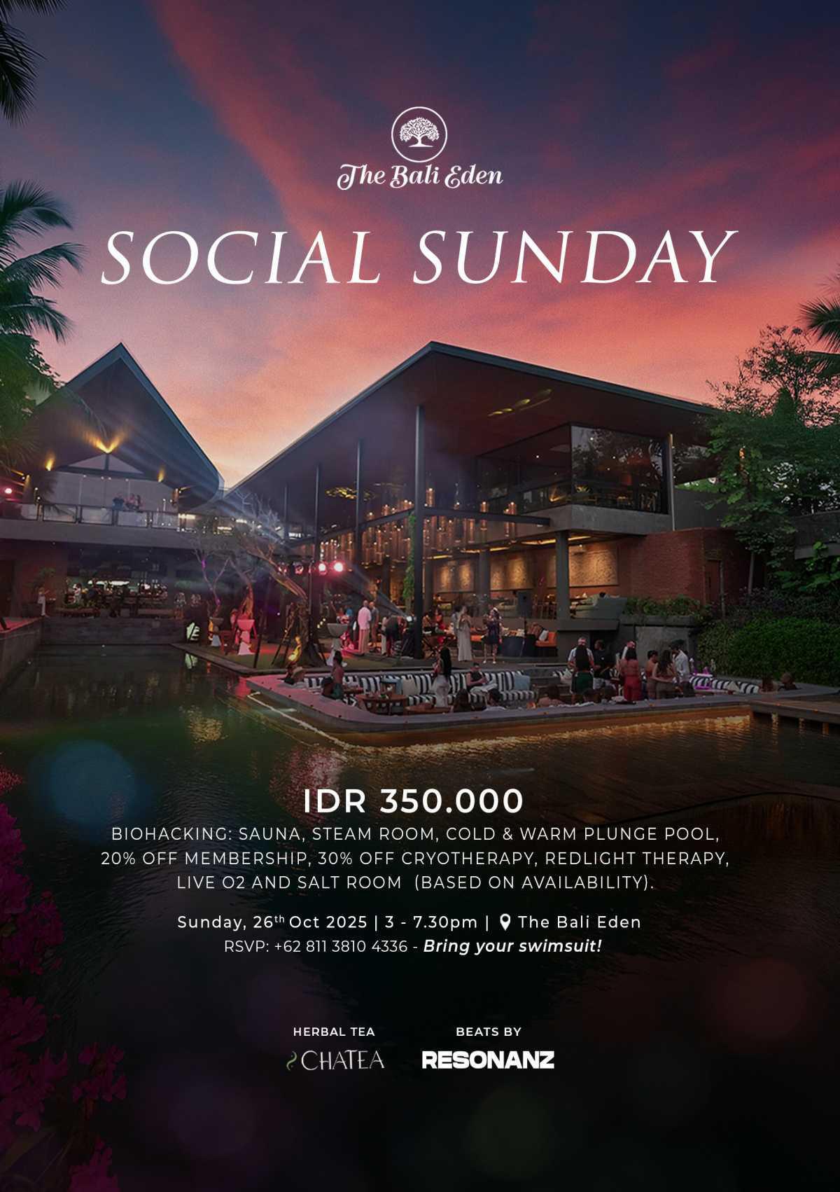  Social Sunday at The Bali Eden 