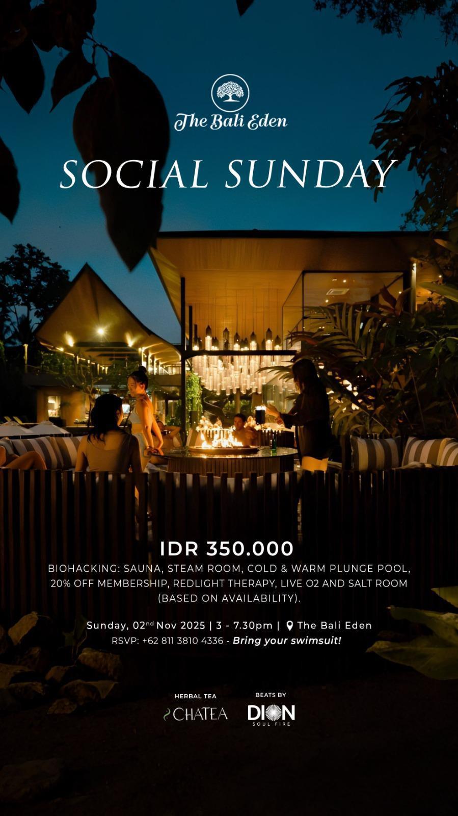  Social Sunday at The Bali Eden 