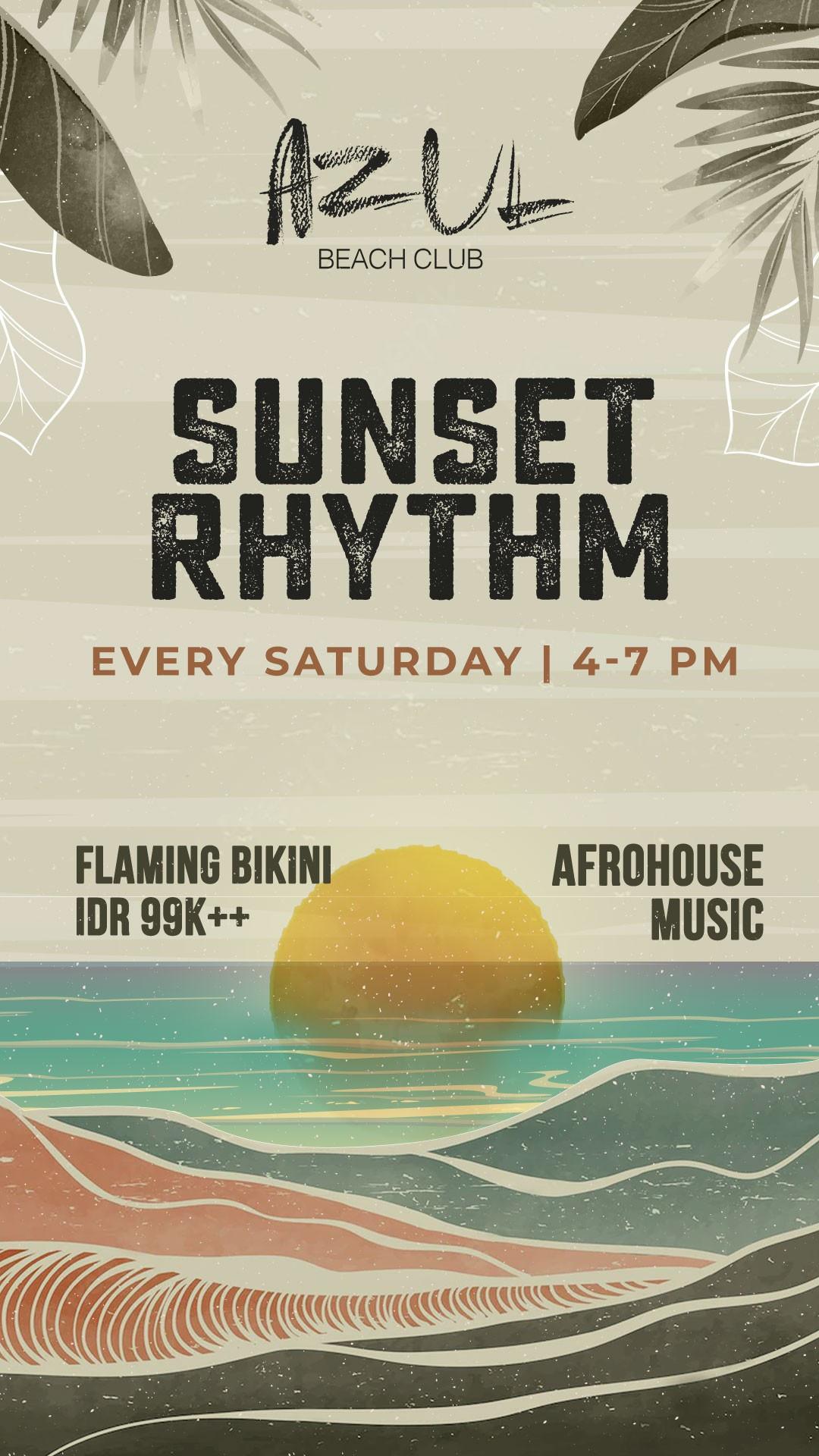 Sunset Rythm At Azul Beach Club