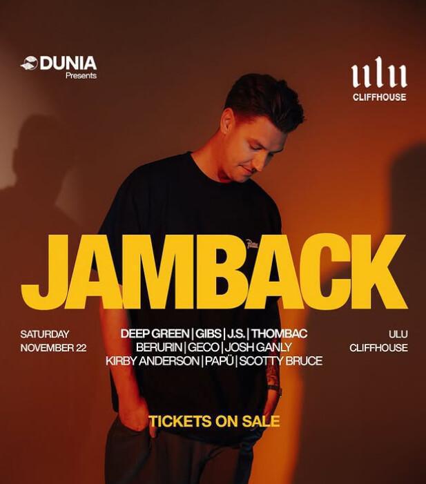 JamBack at Ulu CliffHouse 