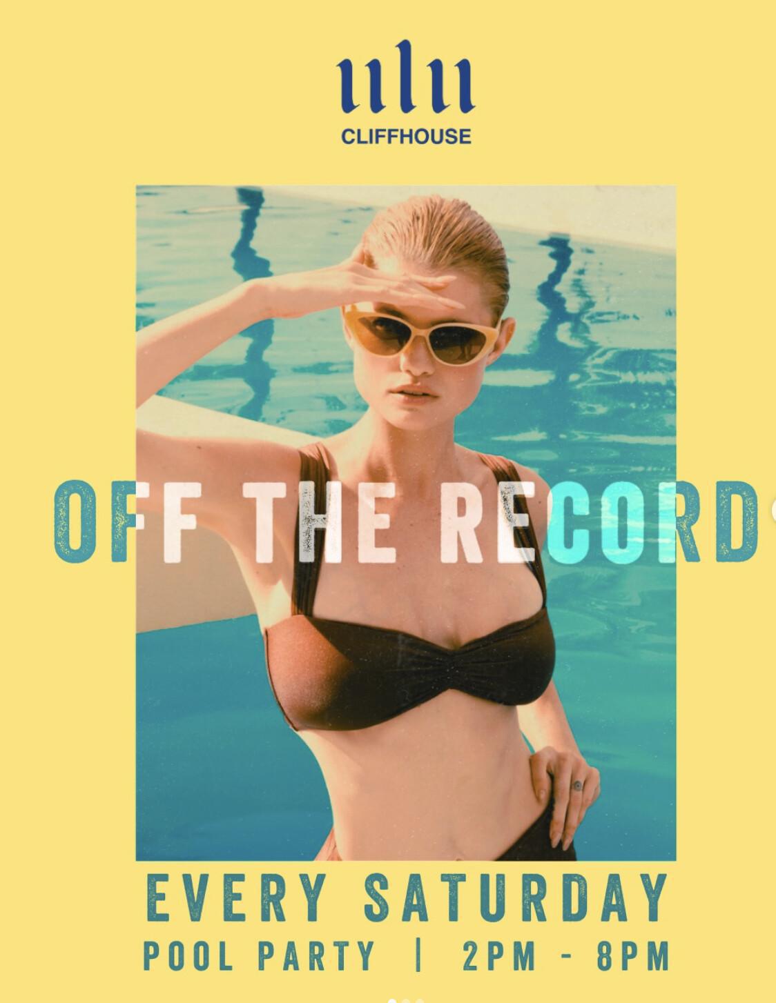 Pool party Uluwatu Bali at Ulu Cliffhouse