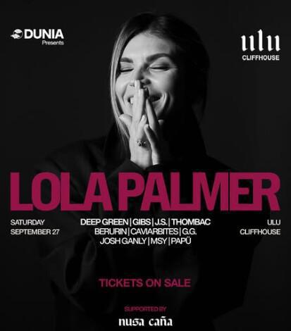 Lola Palmer at Ulu CliffHouse 