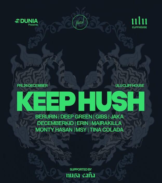 Keep Hush at Ulu CliffHouse 