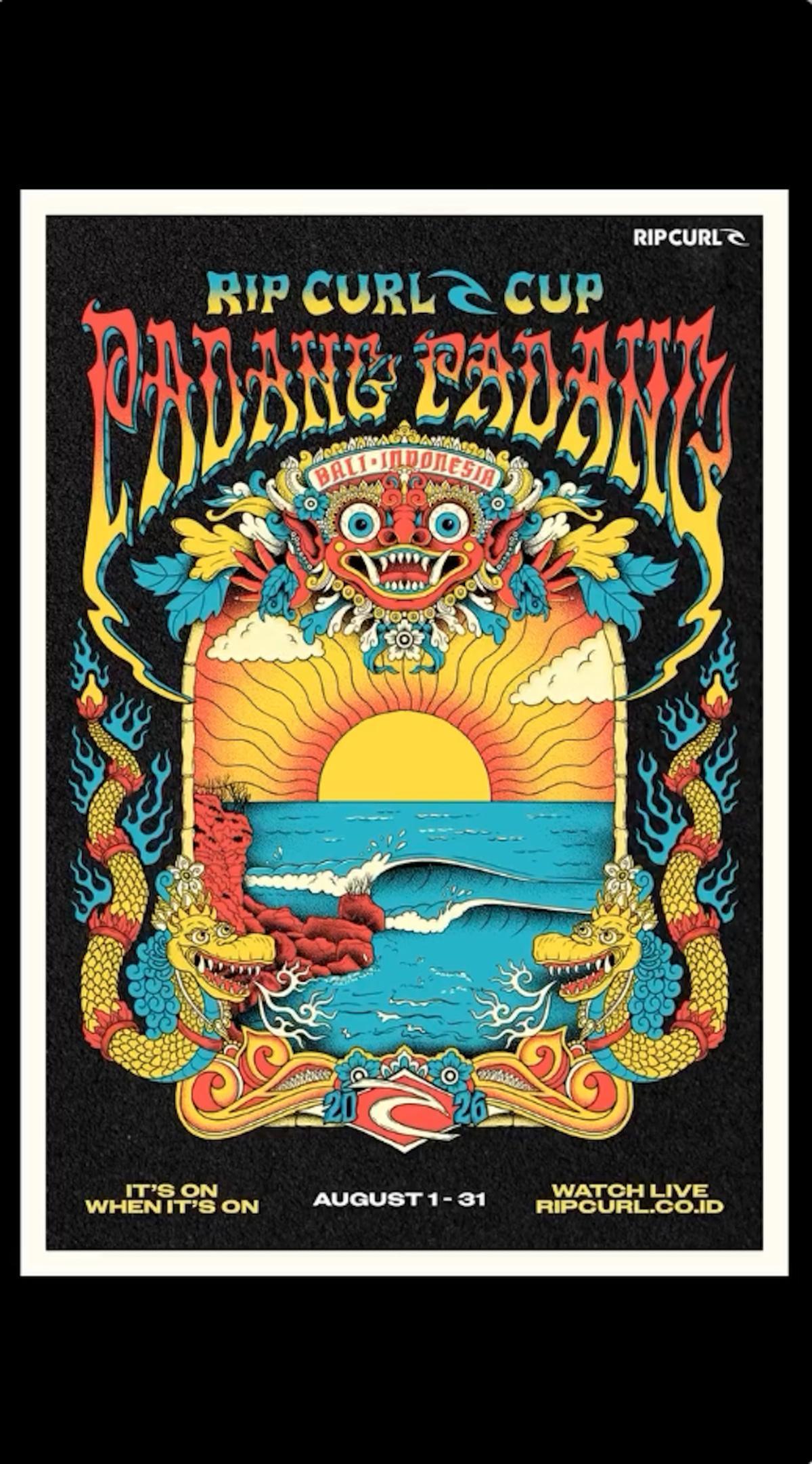 Rip Curl Cup 2026 at Padang Padang Rip Curl Cup 2026 at Padang Padang