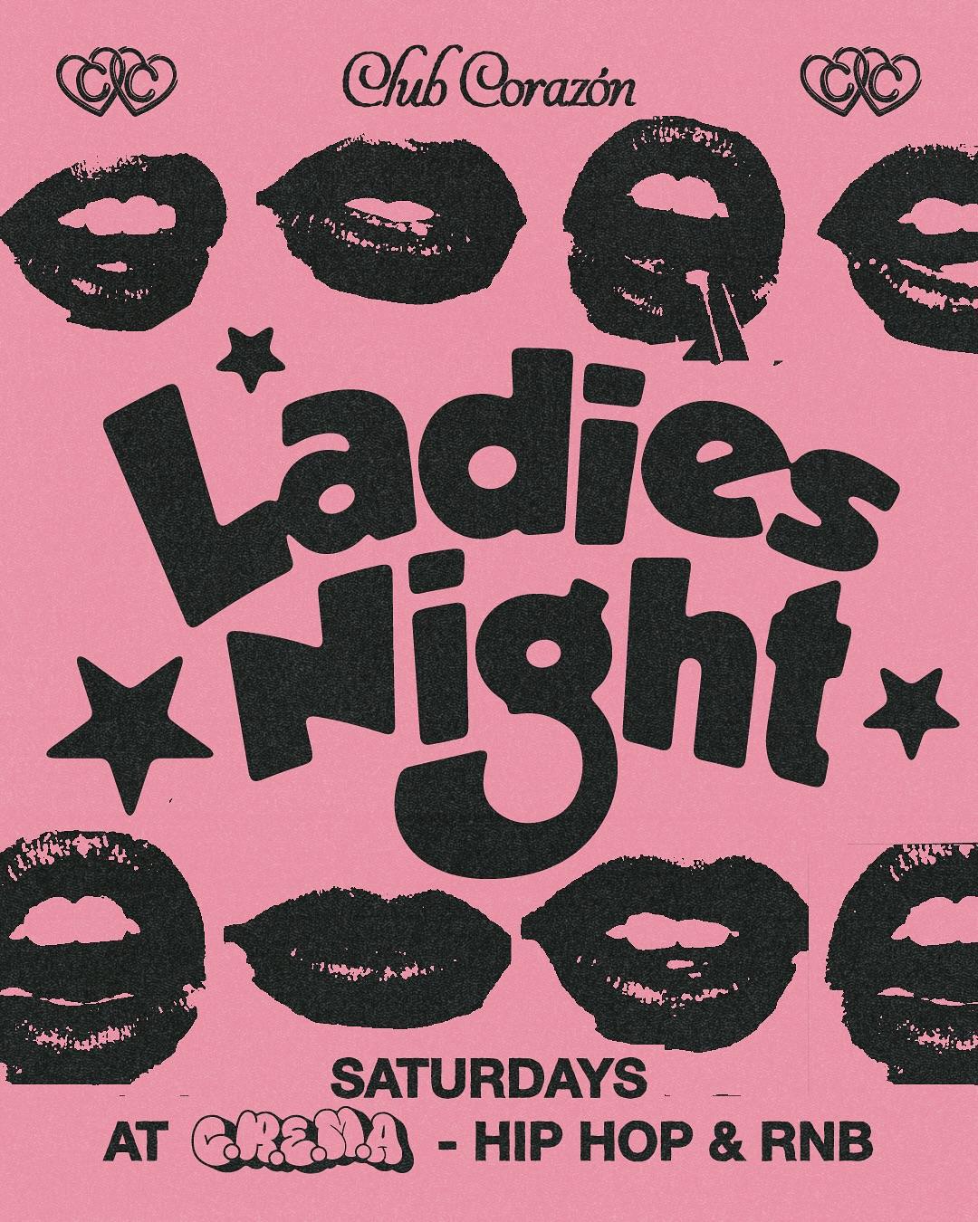 Ladies Night at Club Corazon Bali Sat 10-12pm