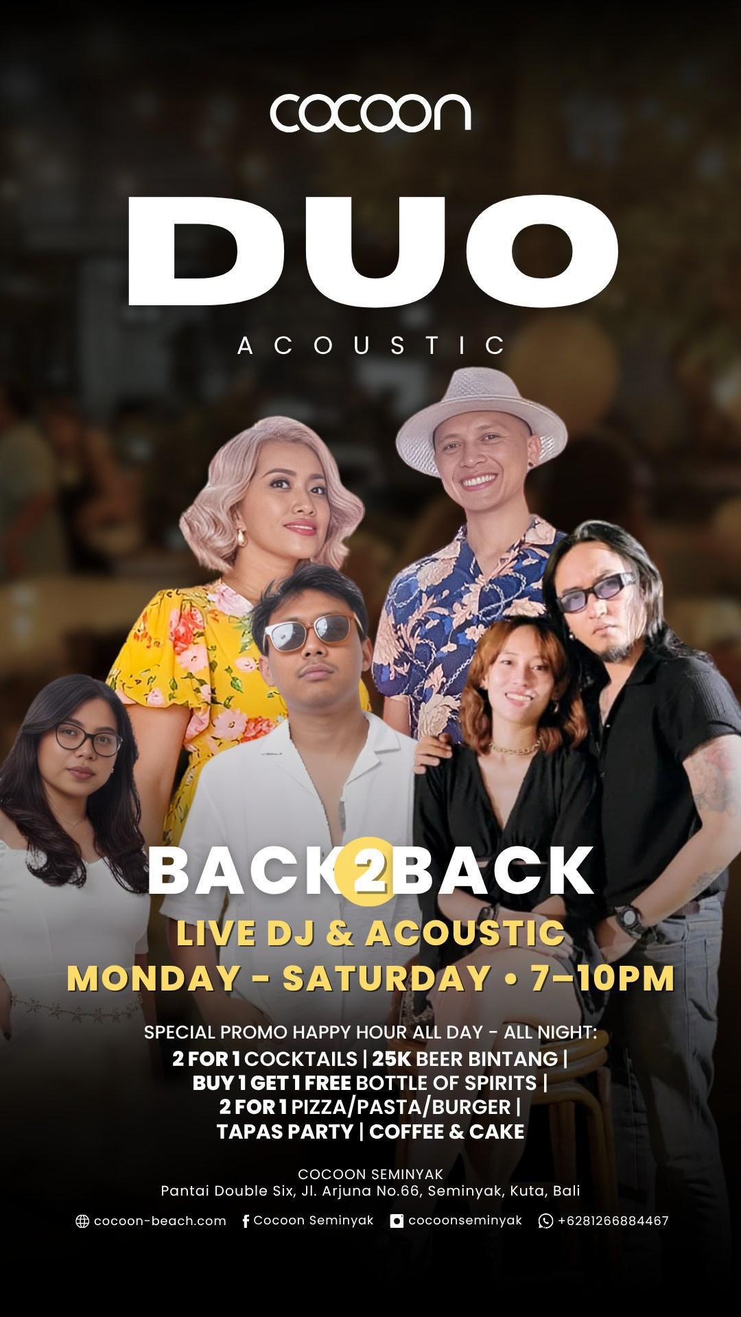 Acoustic Night at Cocoon Day Club