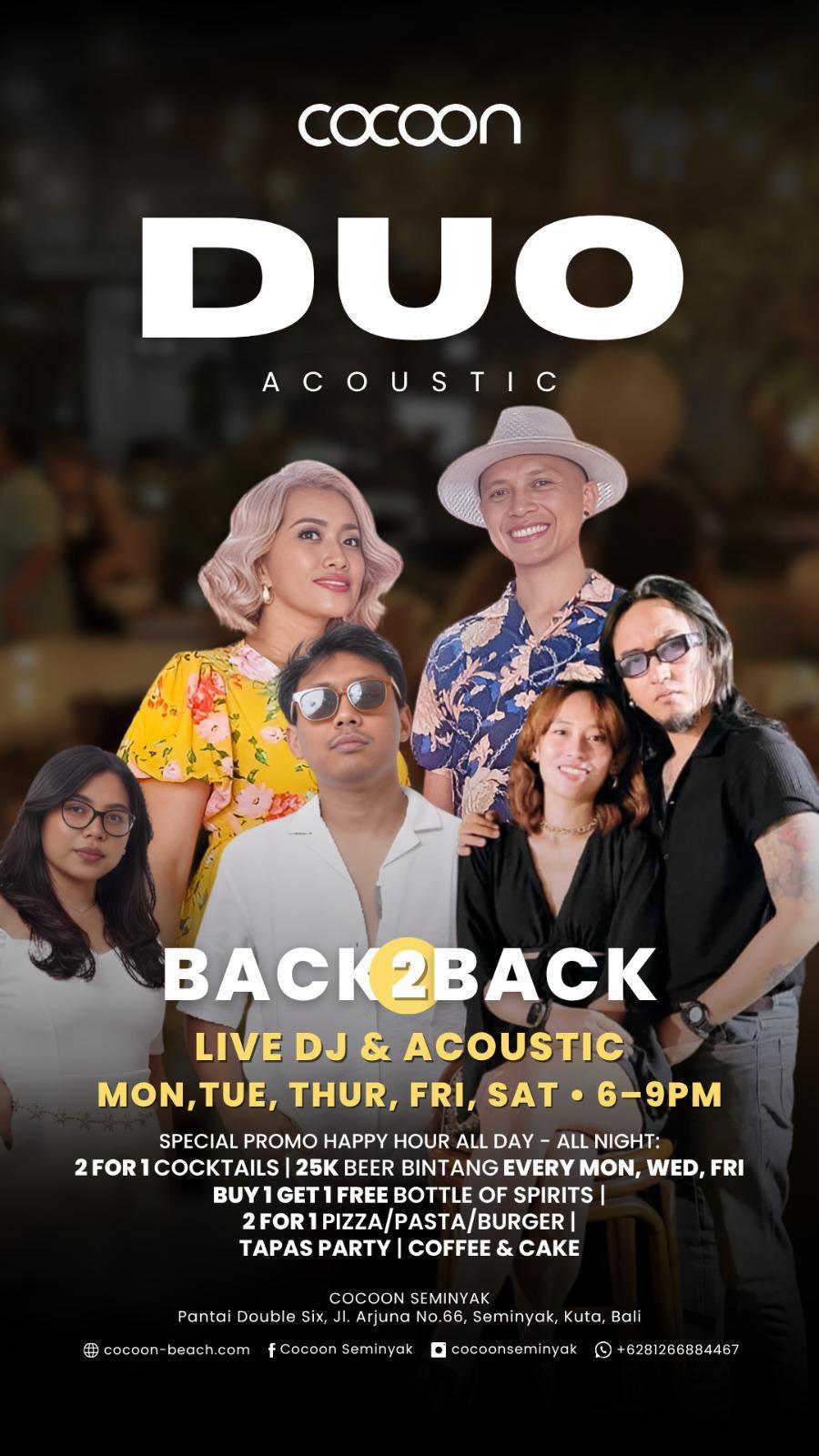Acoustic Night at Cocoon Day Club