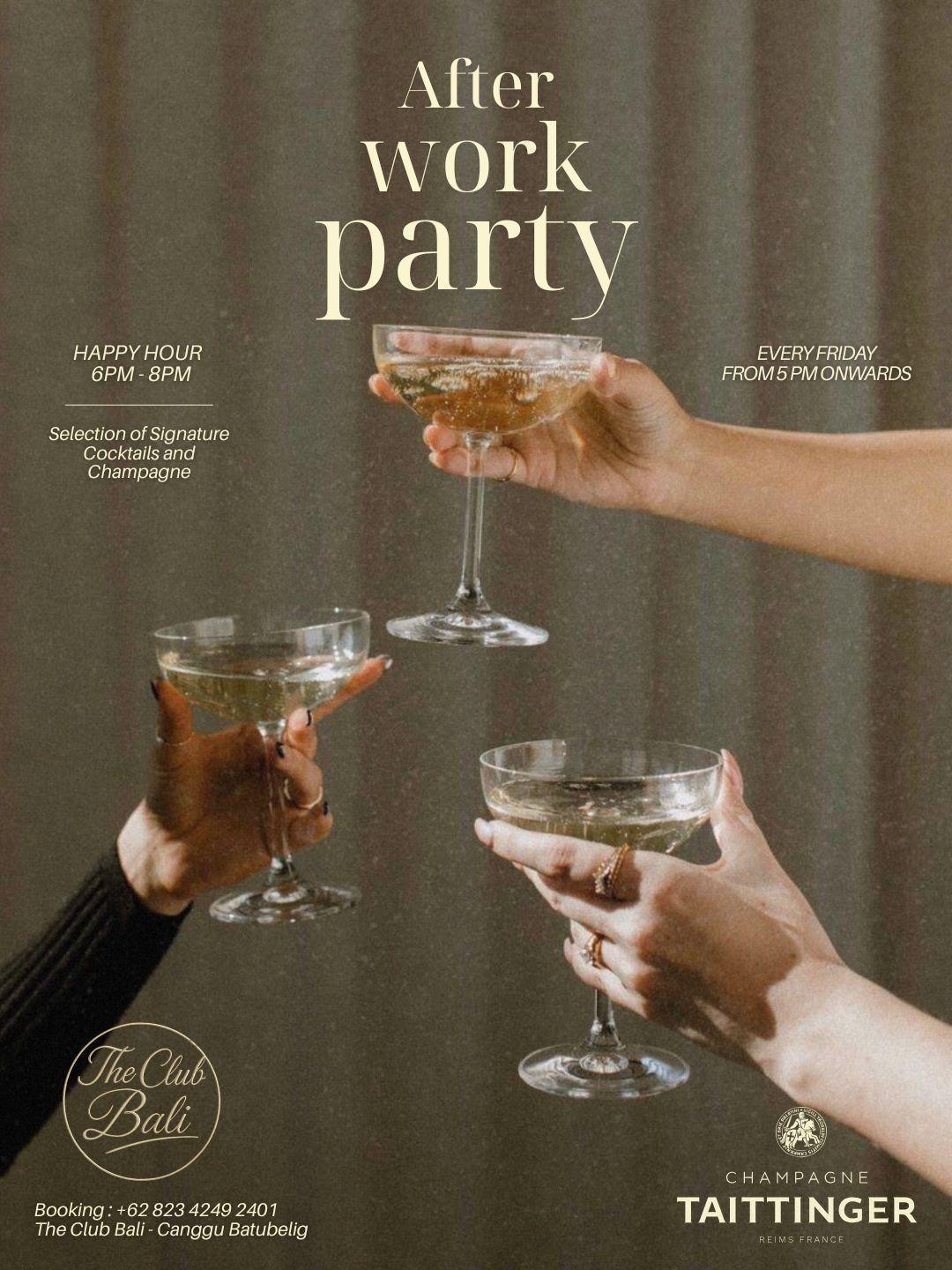 After Work Party at The Club Bali