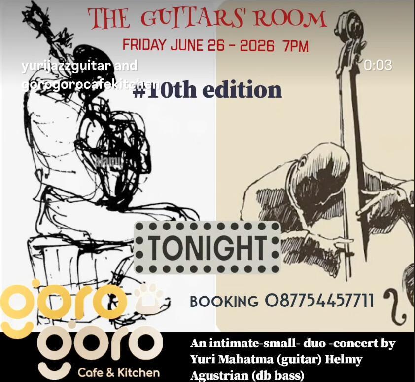Live Jazz at Gorogoro Cafe Kitchen