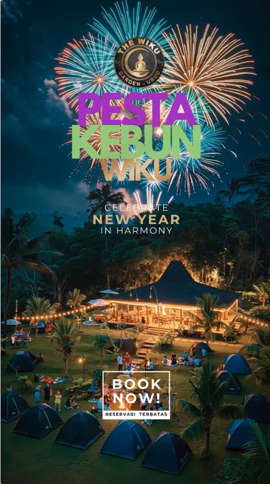 New Years Eve at The Wiku Garden Ubud New Years Eve at The Wiku Garden Ubud