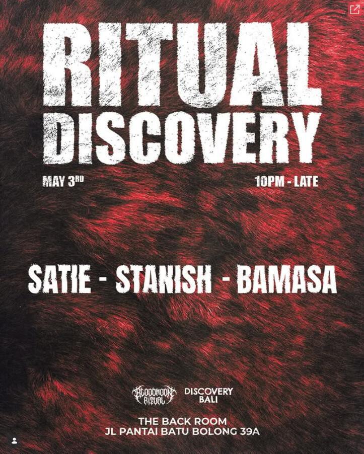 Ritual Discovery at The Back Room Ritual Discovery at The Back Room