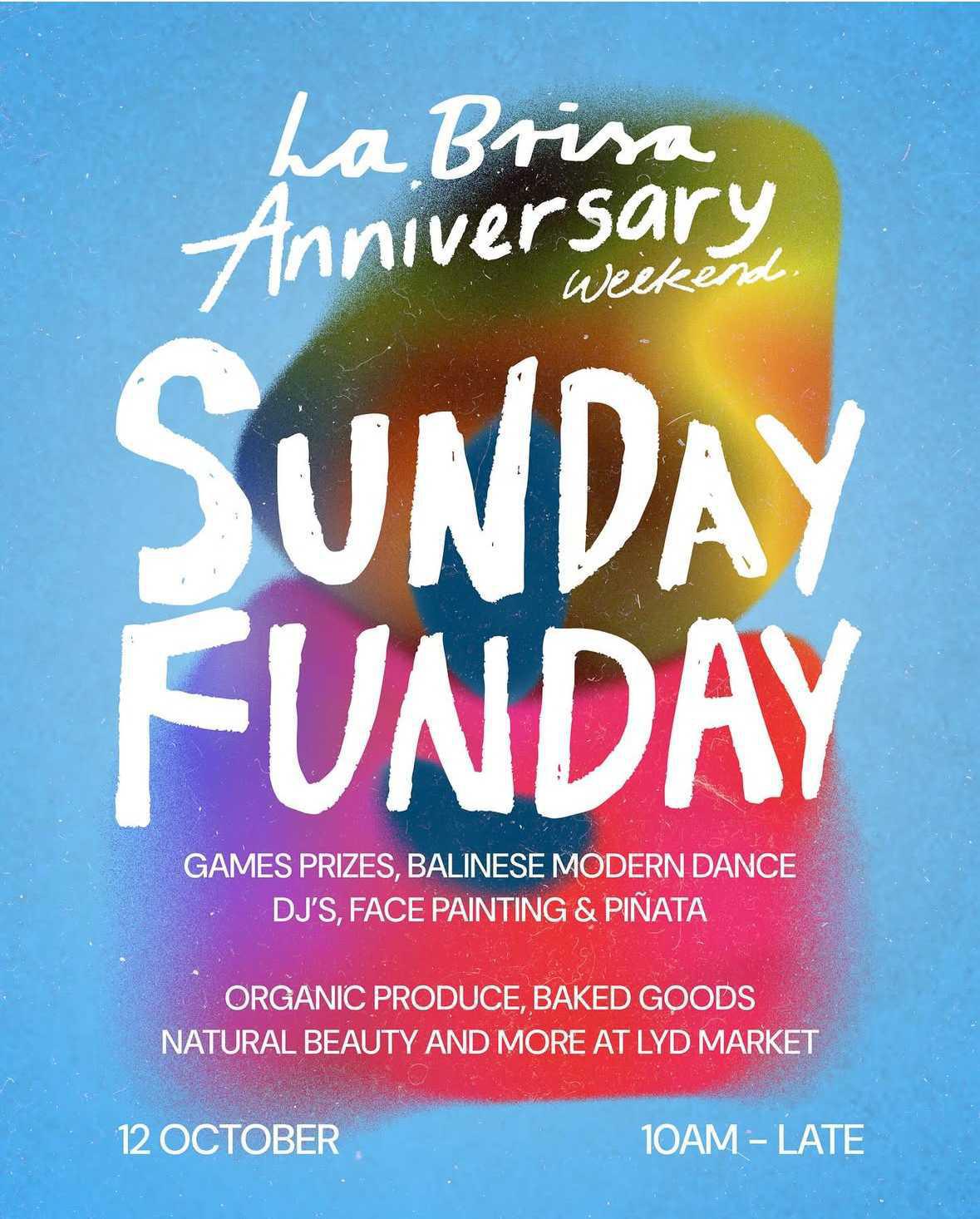 SUNDAY FUNDAY at La Brisa