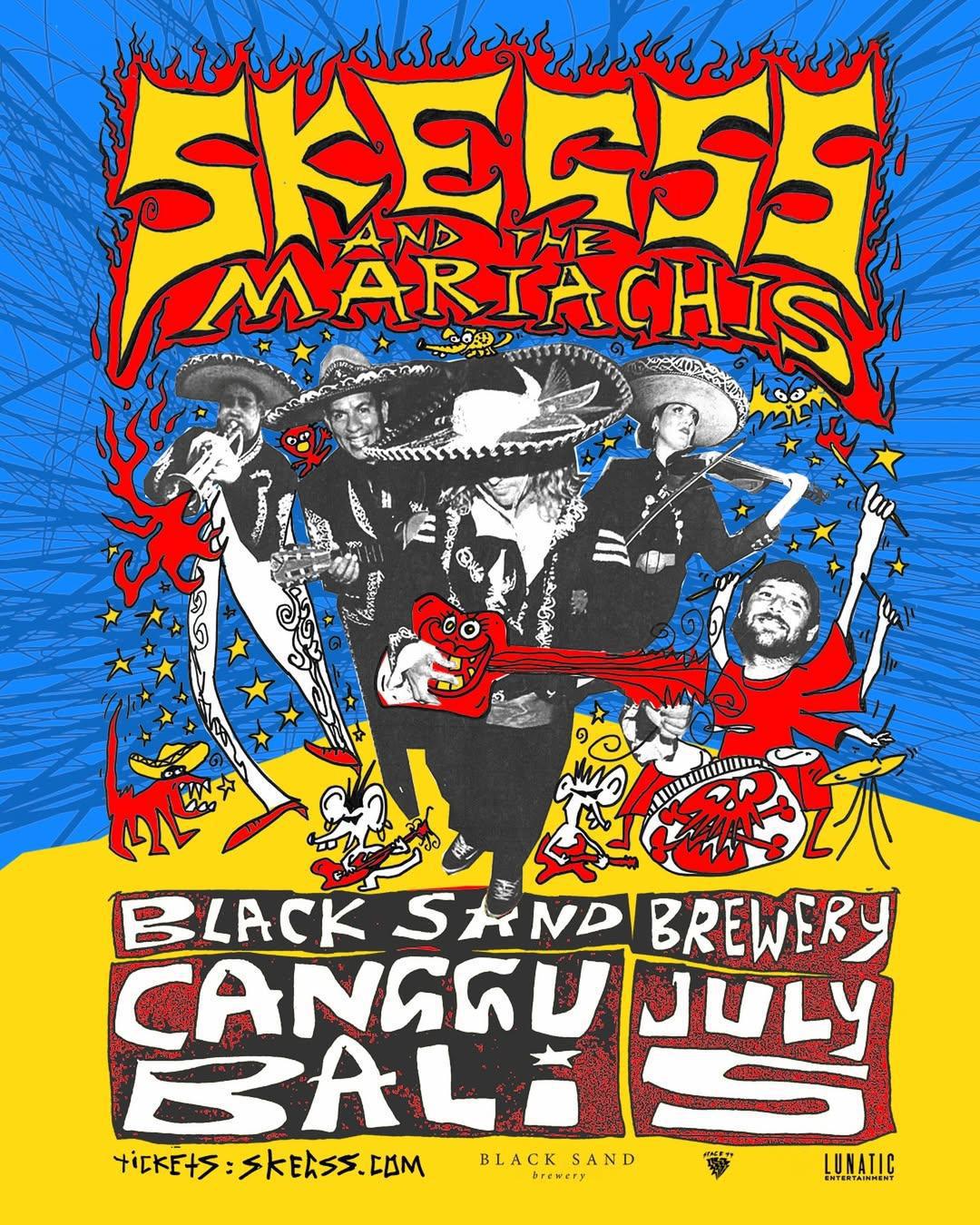 Skeggs & The Mariachis at Black Sand Brewery 
