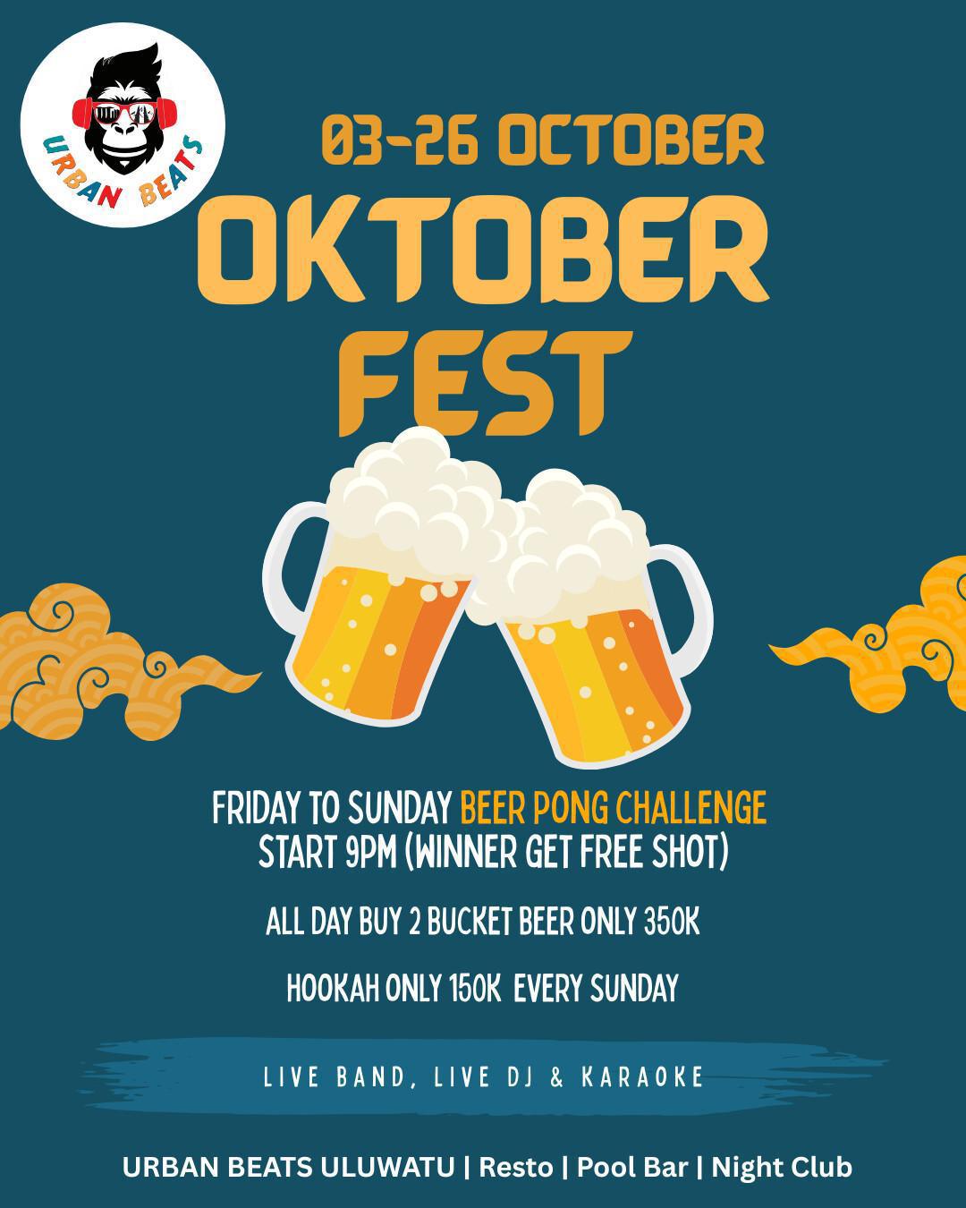 OKTOBER FEST at Urban Beats