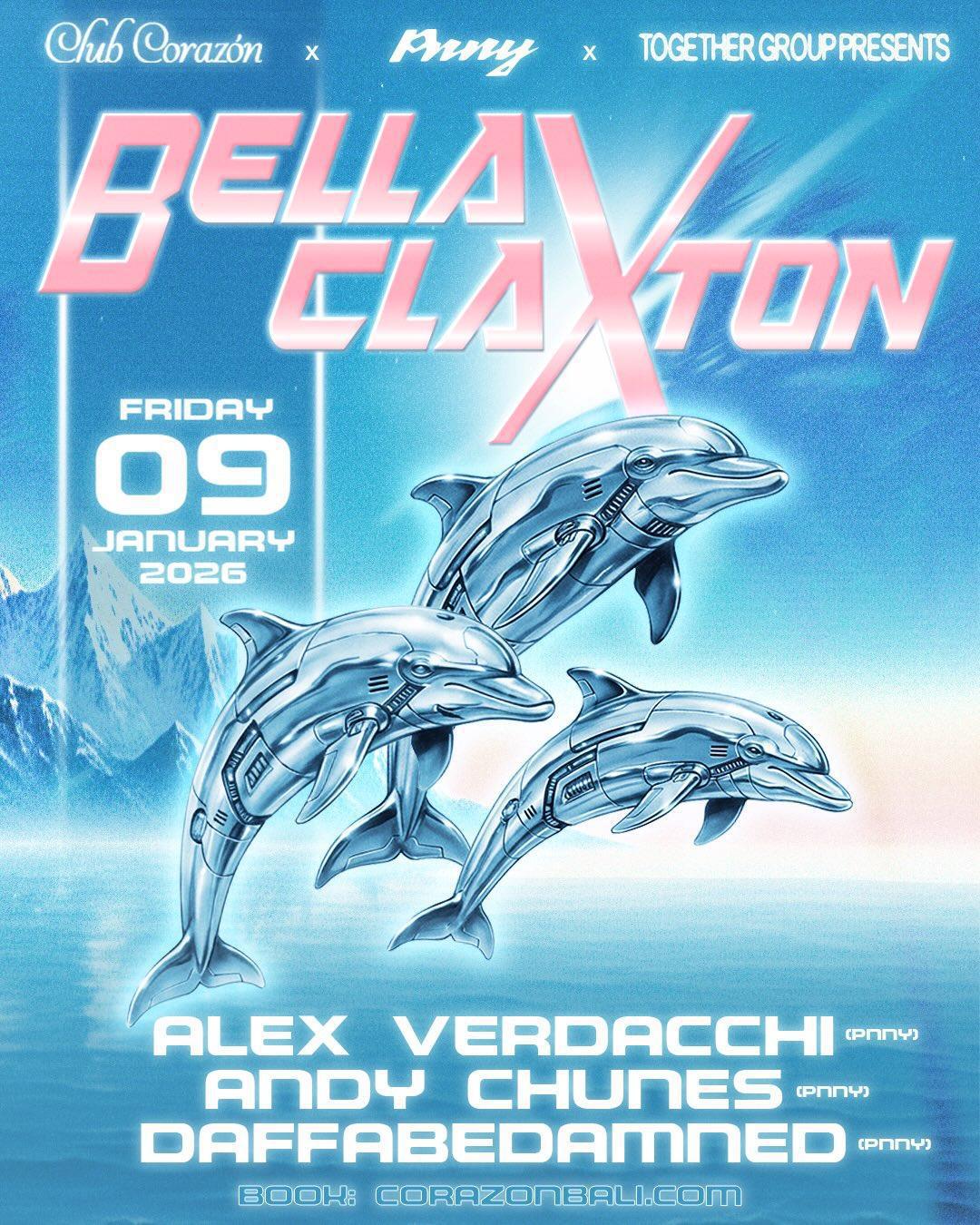 Bella Claxton at Club Corazon Bali