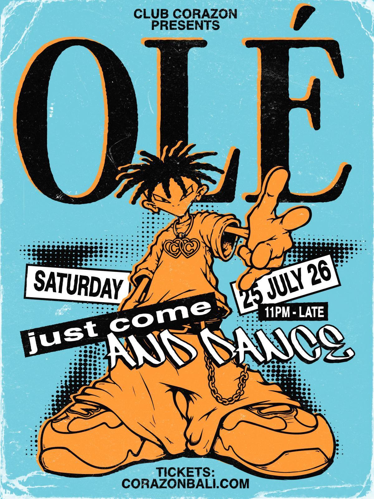 Olé at Club Corazon Bali