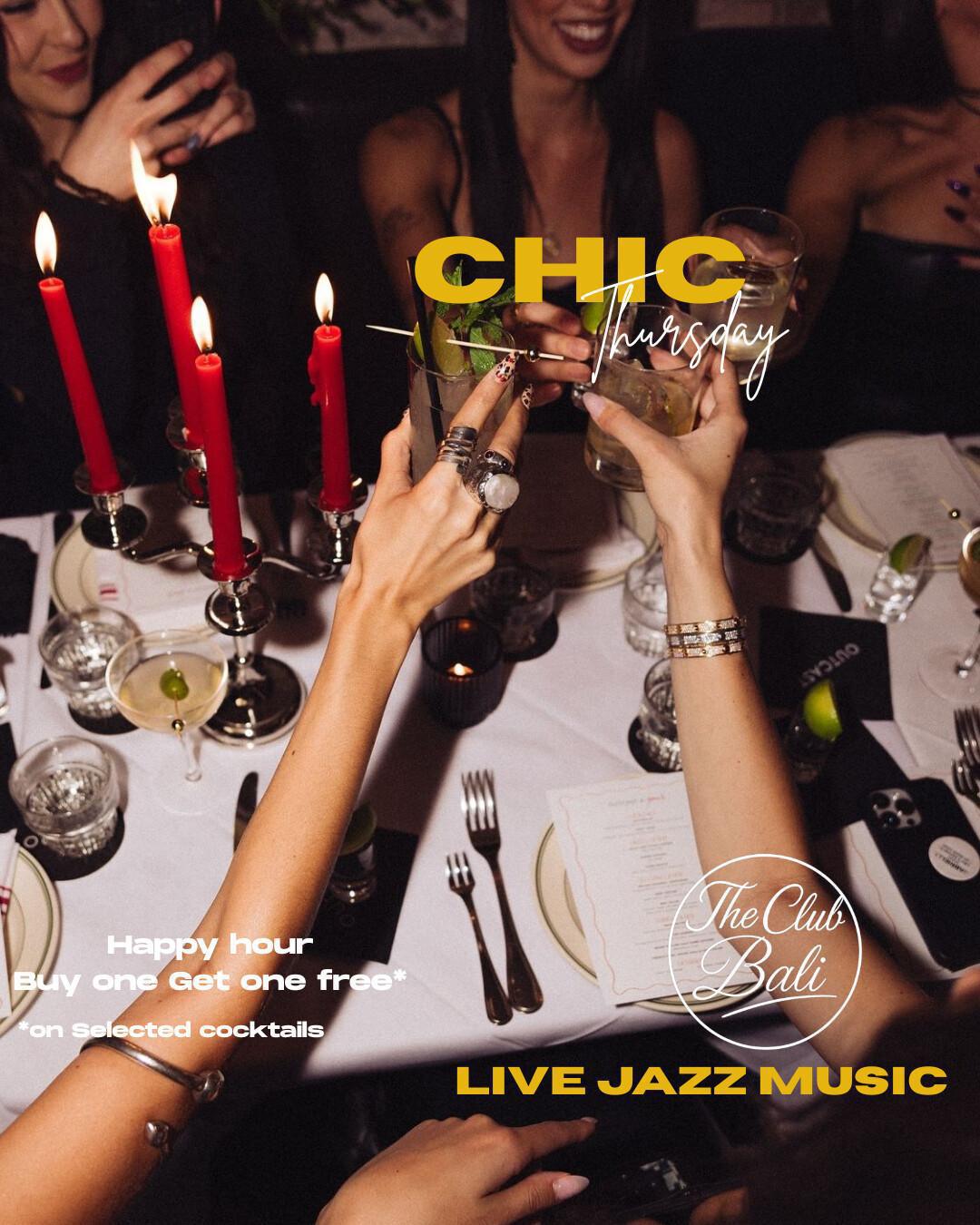 Chic Thursday at The Club Bali