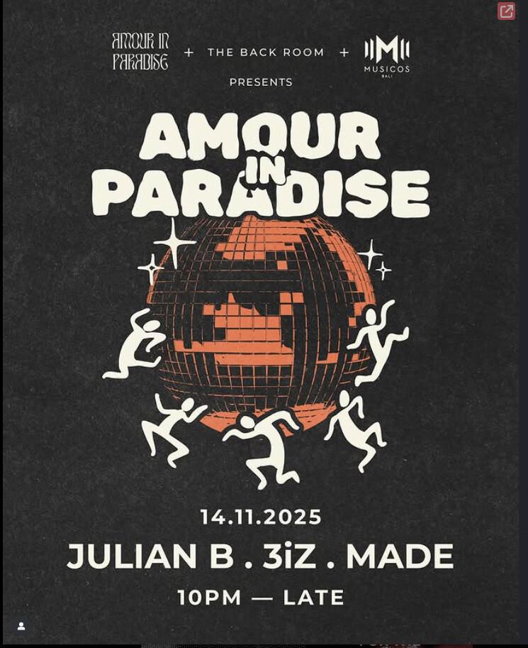 Amour in Paradise at The Back Room