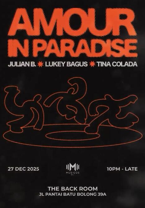 Amour in Paradise at The Back Room