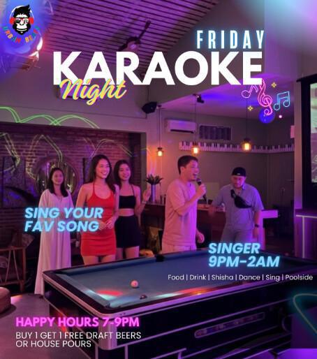  Friday karaoke at Urban Beats 