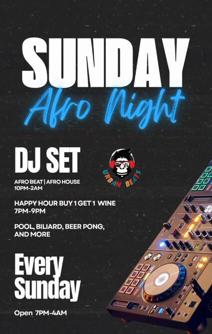 Sunday at Urban Beats