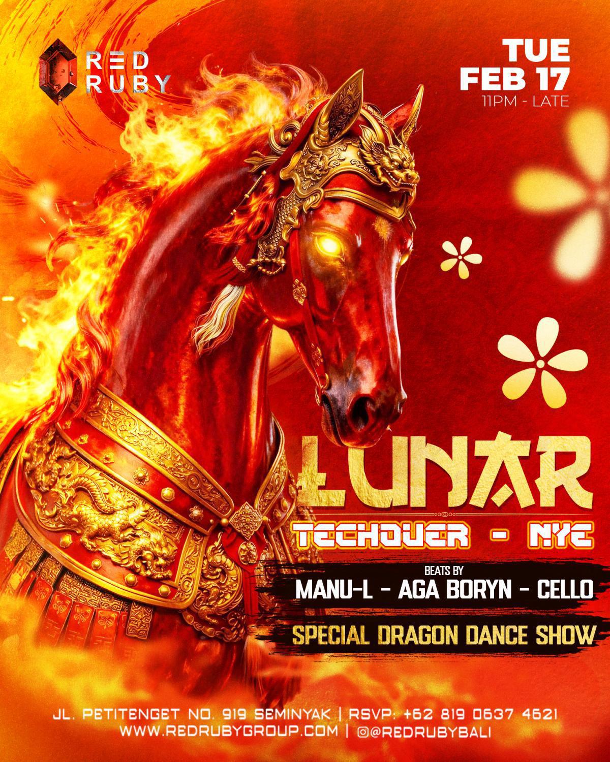 Lunar Techover at Red Ruby