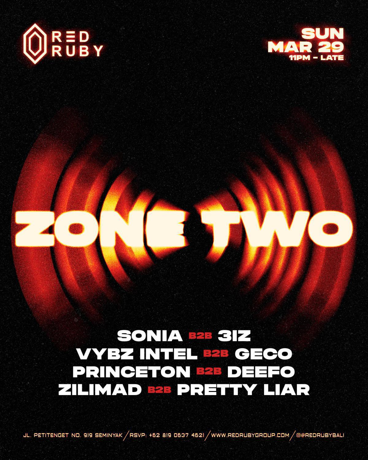Zone Two at Red Ruby Zone Two at Red Ruby
