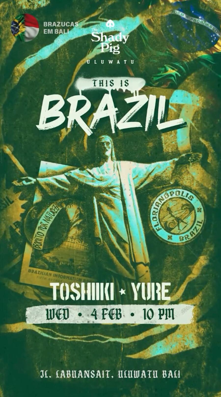 This Is Brazil at The Shady Pig Uluwatu