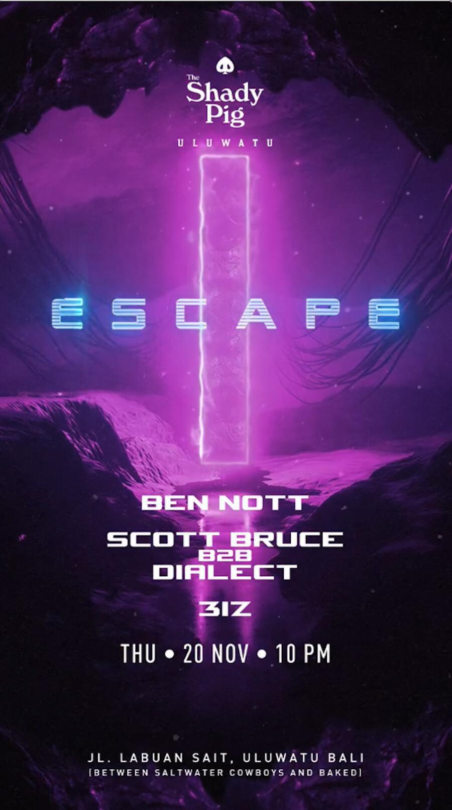 Escape at The Shady Pig Uluwatu