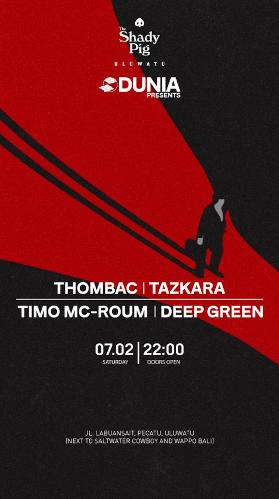 Saturday at The Shady Pig Uluwatu