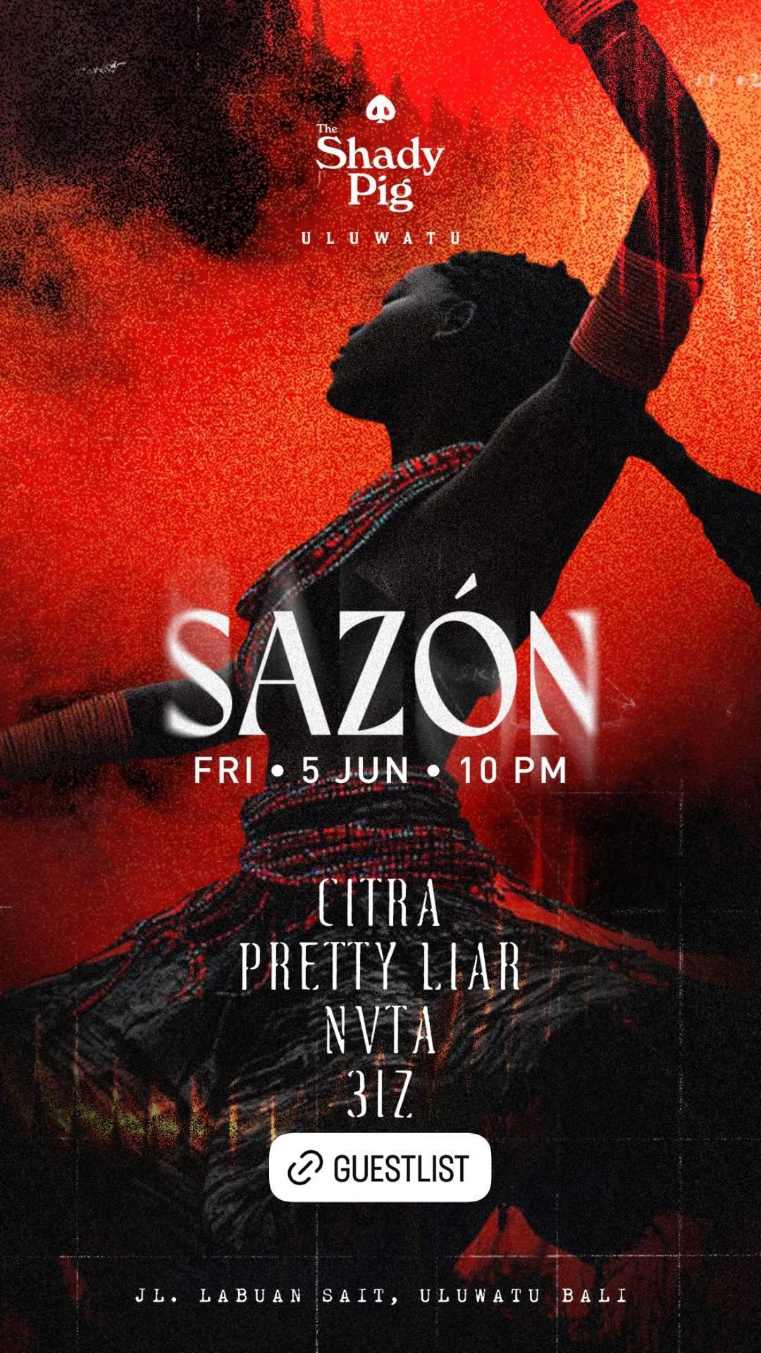 Sazon at The Shady Pig Uluwatu