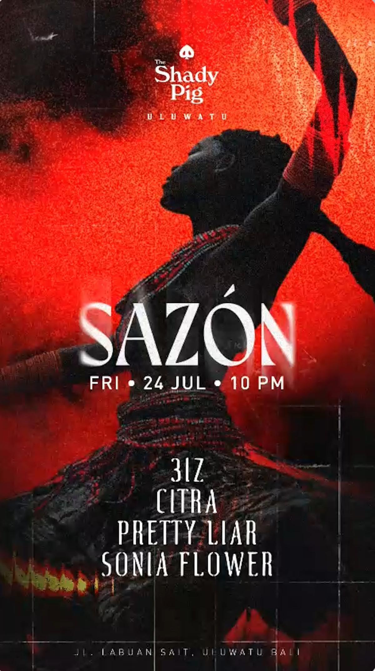 Sazon at The Shady Pig Uluwatu
