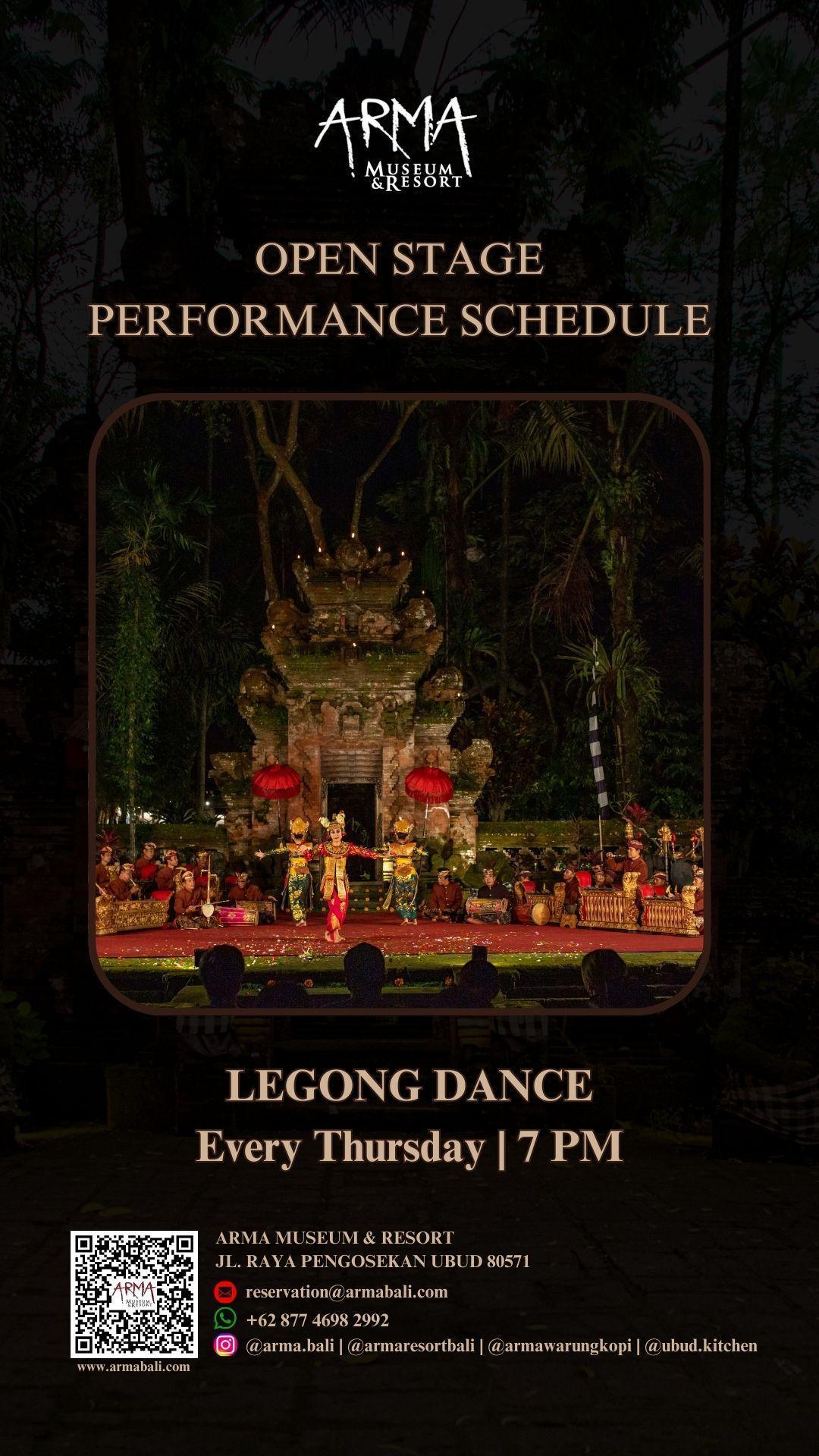 Legong Dance at Arma Museum & Resort