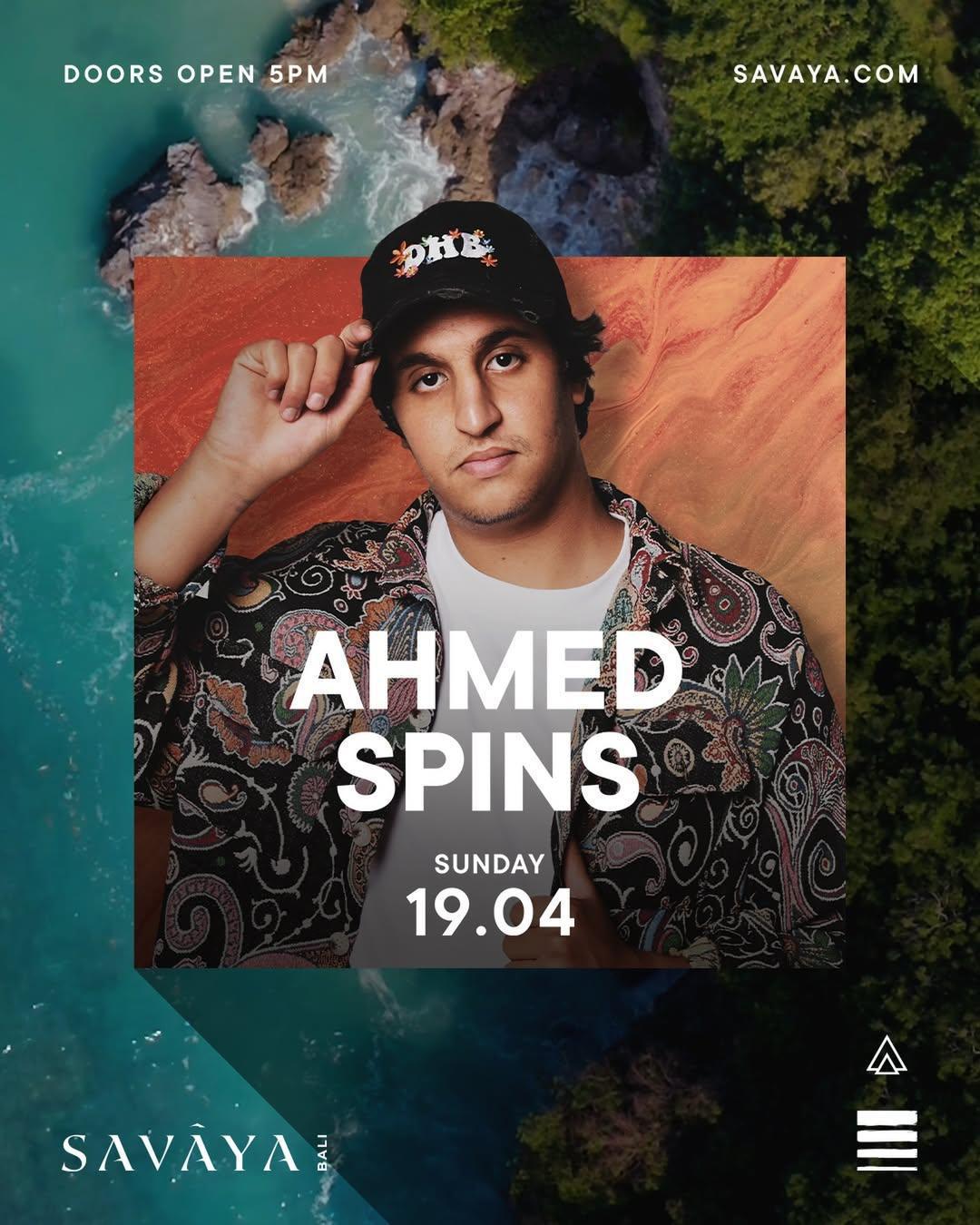 Ahmed Spins at Savaya Bali