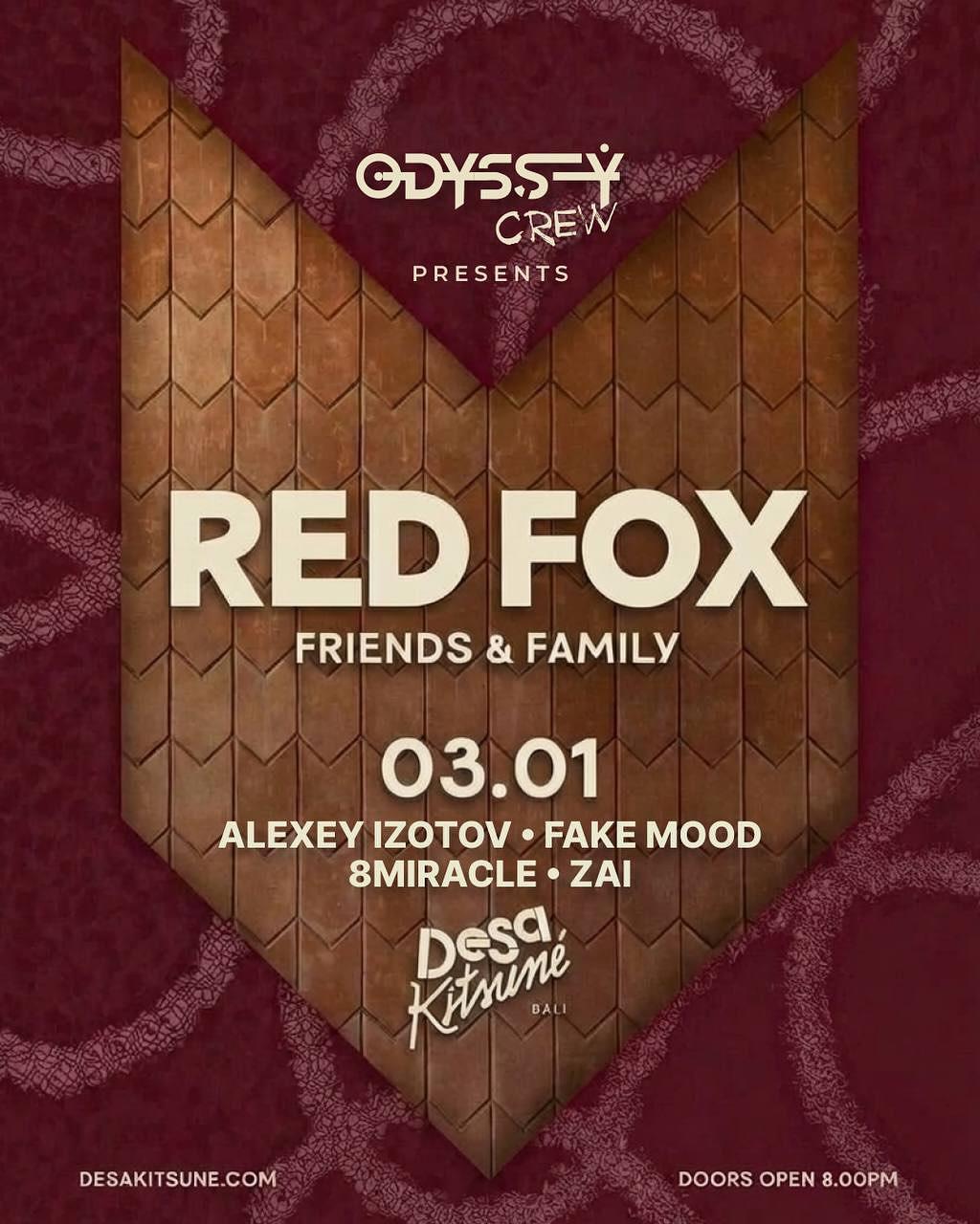 Red Fox at Desa Kitsune Bali