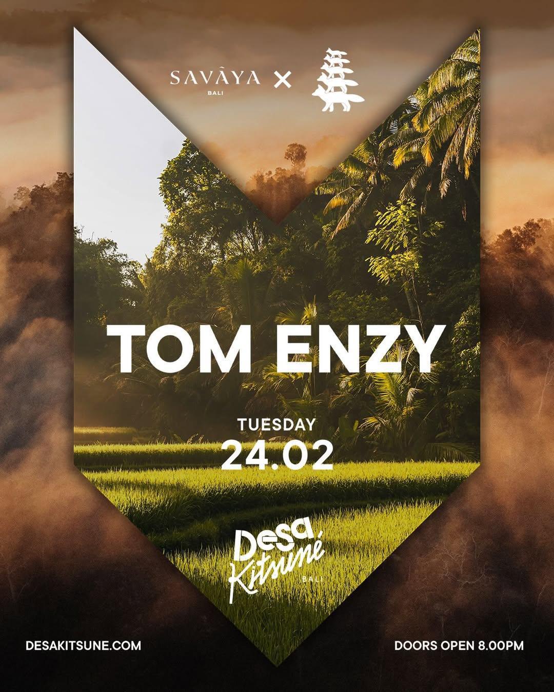 Tom Enzy at Desa Kitsune Bali Tom Enzy at Desa Kitsune Bali