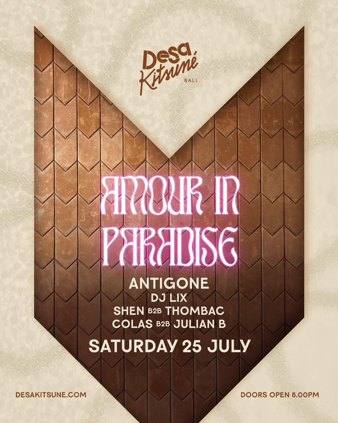 Amour In Paradise at Desa Kitsune Bali