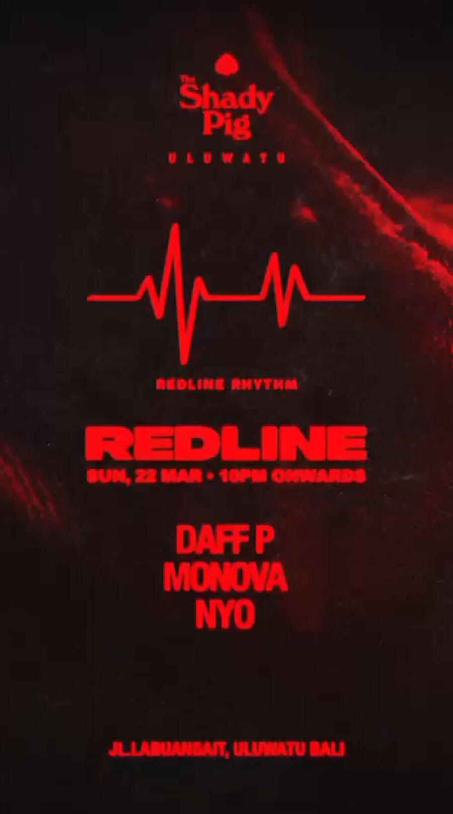 Redline at The Shady Pig Uluwatu