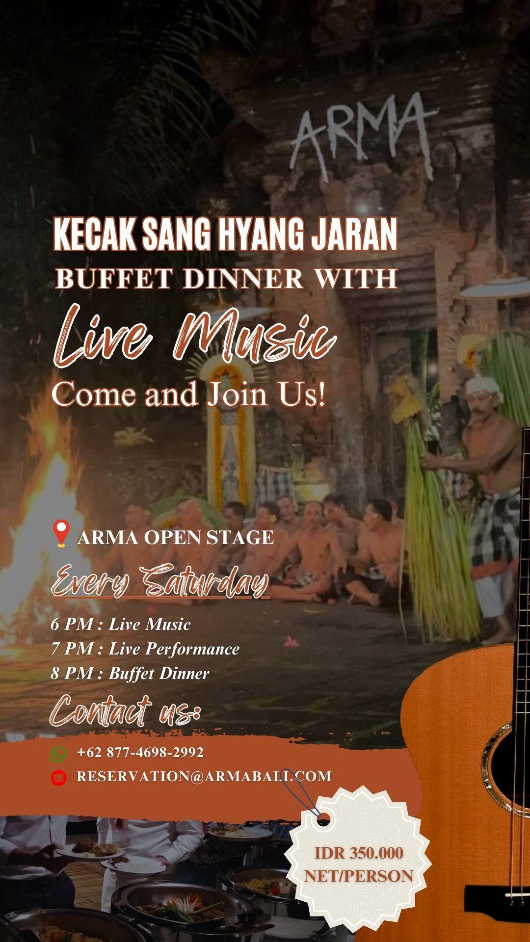 Kecak Sang Hyang Jaran at Arma Museum 