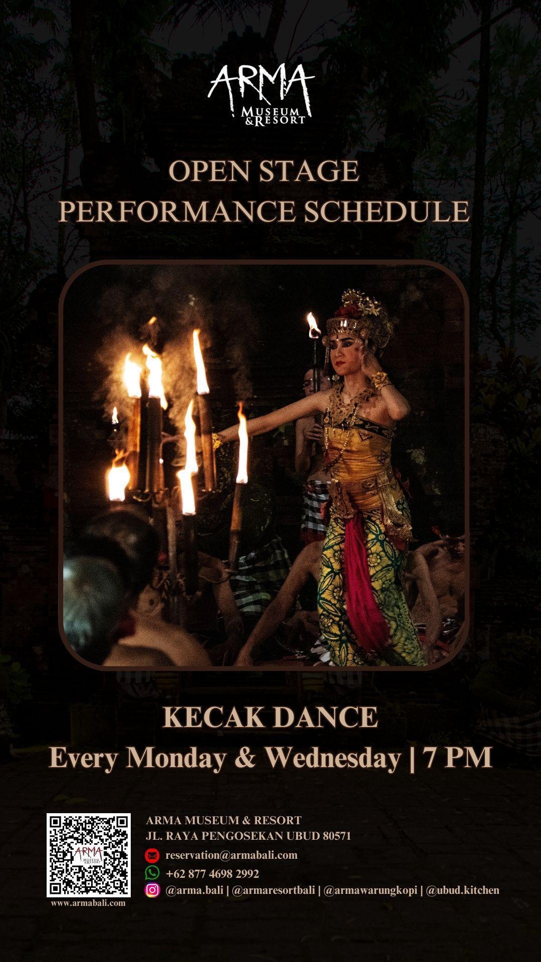 Kecak Dance at Arma Museum 
