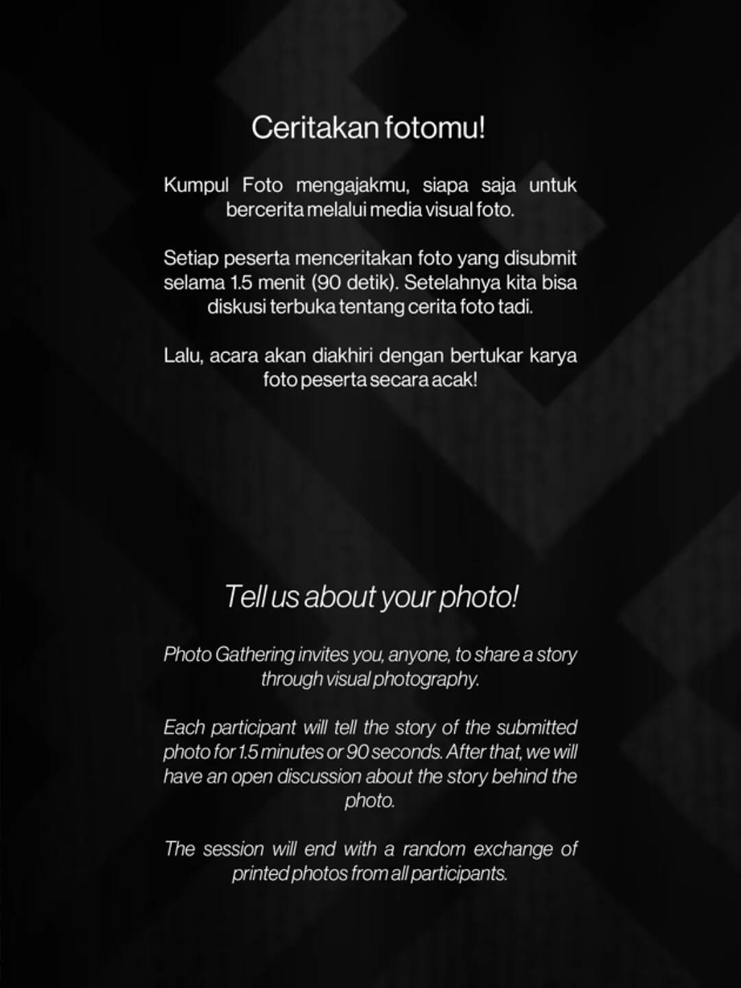 Kumpul Foto Visual Sharing at CushCush Gallery Kumpul Foto Visual Sharing at CushCush Gallery