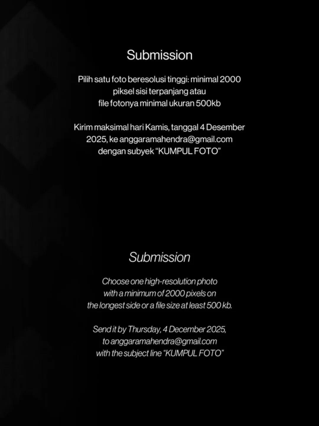 Kumpul Foto Visual Sharing at CushCush Gallery Kumpul Foto Visual Sharing at CushCush Gallery